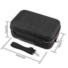 Load image into Gallery viewer, MoKo Carrying Storage Case for Nintendo Switch, Travel Carrying Storage Case Messenger Bag Compatible with Nintendo Switch Console, Dock, Controllers, Charger & Cable - Black