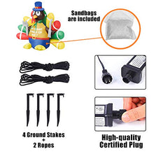 Load image into Gallery viewer, BLOWOUT FUN 6ft Inflatable Thanksgiving Turkey with Tableware LED Blow Up Lighted Decor Indoor Outdoor Holiday Art Decor Decorations