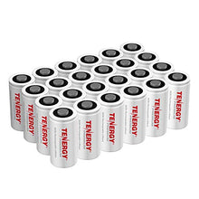 Load image into Gallery viewer, Tenergy Premium 24 Pack NonRechargeable CR123A 3V Lithium Battery, Primary Battery for Arlo Cameras, Photo Lithium Batteries, Smart Sensors, and More