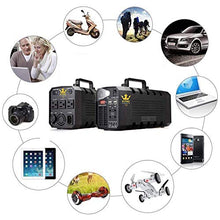 Load image into Gallery viewer, KYNG Power Solar Generator Portable Power Station 500W UPS Battery for Emergency, Tradeshow Battery Powered Inverter 12V, 3 AC, 4 USB Outlets FREE Solar Panel Cable, Camping, CPAP, 288wh