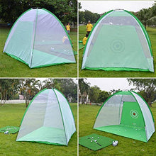 Load image into Gallery viewer, Golf Practice Net Golf Net Golf Hitting Nets Training Aids Practice Nets for Backyard Driving Range Chipping for Indoor Outdoor Sports (2M, Light Green)