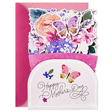 Load image into Gallery viewer, Hallmark Paper Wonder Mothers Day Pop Up Card (Purple Flower Bouquet, Beautiful in Every Way)