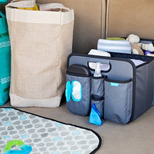 Load image into Gallery viewer, Munchkin Brica Out-N-About Collapsible Trunk Organizer & Diaper Changing Station