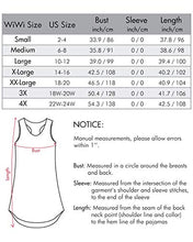 Load image into Gallery viewer, WiWi Womens Bamboo Pajamas Scoop Neck Nightgowns Sleeveless Lightweight Tank Loungewear Plus Size Sleep Shirts S-4X, Aqua, 4X