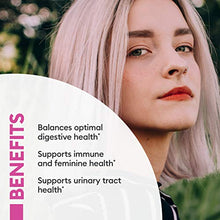 Load image into Gallery viewer, Prebiotics & Probiotics for Women - Clinically Proven ProCran - Organic Prebiotics, 50 Billion CFU, D-Mannose & Cranberry for Digestive, Immune, Feminine Health, Soy & Dairy Free, 30 Vegan Capsules