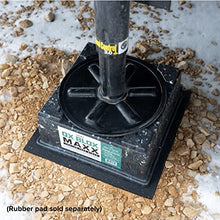 Load image into Gallery viewer, OX BLOX MAXX (6-Pack), RV Jack Block for 9" Round Feet | 5th Wheel Camper Blocks for Stabilizers and Tongue Jack | 9" and Smaller Jack feet nest securely Within ridges | 6 Blocks