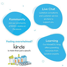 Load image into Gallery viewer, Kiinde Foodii Baby Food Maker System for Homemade Squeeze Pouches with Reusable Spouts, Spoons, Food Storage Pouch Starter Kit for Babies and Toddlers