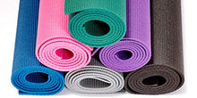 Load image into Gallery viewer, Gaiam Essentials Premium Yoga Mat with Yoga Mat Carrier Sling, Teal, 72" L x 24" W x 1/4 Inch Thick (05-64061)