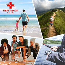 Load image into Gallery viewer, First Aid Kit - 100 Piece - Small First Aid Kit for Camping, Hiking, Backpacking, Travel, Vehicle, Outdoors - Emergency & Medical Supplies