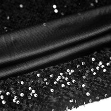 Load image into Gallery viewer, LLmansha Women's Sparkle Glitzy Glam Sequin Long Sleeve Flapper Party Club Dress(Black,M)