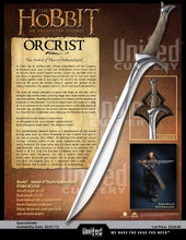 Load image into Gallery viewer, The Hobbit Officially Licensed Orcrist Sword Of Thorin Oakenshield