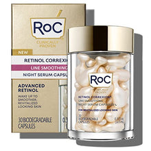 Load image into Gallery viewer, RoC Retinol Correxion Line Smoothing Night Retinol Serum, 30 Capsules