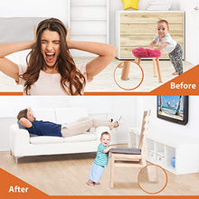 Load image into Gallery viewer, Furniture Pads 300 Pack Premium Furniture Felt Pads (Beige), Huge Quantity Self Adhesive Felt Pads, Anti Scratch Floor Protector for Furniture Legs Hardwood Floor with 60 Cabinet Door Bumpers