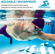 Load image into Gallery viewer, Reusable Silicone Ear Plugs, Waterproof Noise Cancelling Ear Plugs for Sleeping, Shooting, Airplanes, Concerts, Mowing, 22dB Highest NRR