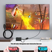 Load image into Gallery viewer, AV Composite Cable - 2.4M 9.5 Feet N64 AV Cable Composite Retro TV Audio Video Standard Cords Wire Cable for Nintendo 64 TV Games HDTV SNES Gamecube GC by FENGWANGLI