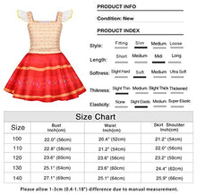 Load image into Gallery viewer, WonderBab Encanto Costume Kids Mirabel Madrigal Dress Cosplay Princess Skirt Halloween Dress for Girls Kids 7-8T