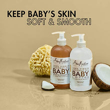 Load image into Gallery viewer, SheaMoisture Baby Gift Set Gift Sets Perfect For New Moms 100% Virgin Coconut Oil Sulfate-Free Wash & Shampoo + Lotion
