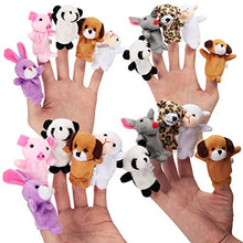 Load image into Gallery viewer, JOYIN 28 Packs Valentines Day Gift Cards Prefilled with Animal Finger Puppet and Heart Box Set for Kids Party Favors, Classroom Exchange Prizes, Valentine’s Greeting Cards