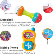 Load image into Gallery viewer, iPlay, iLearn 10pcs Baby Rattles Teether, Shaker, Grab and Spin Rattle, Musical Toy Set, Early Educational Toys for 3, 6, 9, 12 Month Baby Infant, Newborn