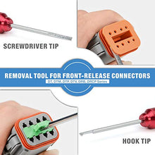 Load image into Gallery viewer, IWISS DEUTSCH DT Connector Kit in 2,3,4,6,8,12 Pin Configurations, Size 16 Stamped Formed Contacts(AWG 14), Wedgelock & Pin Extraction Tools, Ideal for Automotive Aftermarket Service, 519PCS