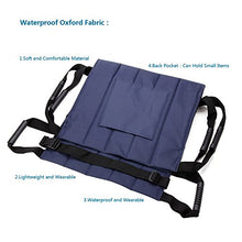 Load image into Gallery viewer, Patient Lift Stair Slide Board Transfer Emergency Evacuation Chair Wheelchair Belt Safety Full Body Medical Lifting Sling Sliding Transferring Disc Use for Seniors,Handicap (Blue - 4 Handles)