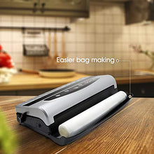 Load image into Gallery viewer, KOIOS Enhanced +80% Strength Vacuum Sealer, Roll Storage & One-shoot Cutter Bar, 16L/Min Automatic Vacuum Sealing for Food Preservation for Sous Vide Cooking Roll of Vacuum Bags