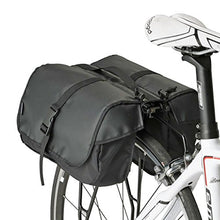 Load image into Gallery viewer, Minoura RC-1000 One Day Pannier Bag and Slim Bicycle Rack Combo, Black