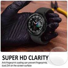 Load image into Gallery viewer, SPGUARD Galaxy Watch 4 46mm Screen Protector, 3 Pack Tempered Glass Screen Protector Compatible with ONLY Samsung Galaxy Watch4 Classic 46mm (2021 Released)(NOT for Other Models)