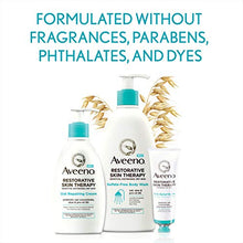 Load image into Gallery viewer, Aveeno Restorative Skin Therapy Itch Relief Body Balm for Sensitive, Distressed, Dry Skin, With Prebiotic Oat & Pramoxine Hcl, Formulated Without Parabens, Fragrance & Steroids, 4.0 Ounce