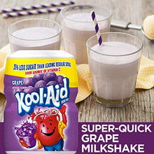 Load image into Gallery viewer, Kool-Aid Caffeine Free Grape Sweetened Powdered Drink Mix 1 Count 19 oz Canister