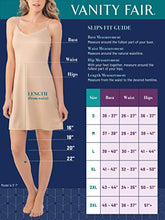 Load image into Gallery viewer, Vanity Fair womens for Under Dresses Full Slip, Tailored - 18" Black, Small US