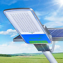 Load image into Gallery viewer, Solar Street Light, OKPRO High Brightness Led Street Light, 500W Outdoor Lighting Solar Powered, IP66 Waterproof Solar Street Lights Outdoor Dusk to Dawn for Yard Driveway