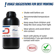 Load image into Gallery viewer, Siraya Tech Fast ABS-Like 3D Printer Resin 405nm UV-Curing Non-Brittle High Precision 3D Printing Liquid Standard Photopolymer Resin for LCD DLP 3D Printing(Grey, 1kg)