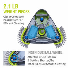 Load image into Gallery viewer, urchindj Heavy Duty Pool Brush & Pool Vacuum Head Kit, Professional Pool Cleaning Tools for Cleaning Pool Walls, Floors etc.