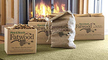 Load image into Gallery viewer, Plow & Hearth 40 pounds fire Starter, Brown