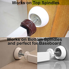 Load image into Gallery viewer, 4 Pack Baby Gates Wall Cups, Safety Wall Bumpers Guard Fit for Bottom of Gates, Doorway, Stairs, Baseboard, Work with Dog Pet Child Kid Pressure Mounted Gates