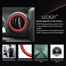 Load image into Gallery viewer, LECART for Jeep Gladiator Accessories Red Interior Trim Air Vent Covers for Jeep Wrangler JL JLU 2018-2022 Gladiator JT 2020 2021 2022
