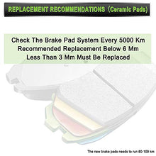 Load image into Gallery viewer, SCITOO Ceramic Front Rear Disc Brake Pad Set fit for 2013-2018 for LEXUS ES300h, 2007-2018 for LEXUS ES350, 2008-2018 for TOYOTA Avalon, 2007-2017 for TOYOTA Camry