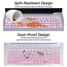 Load image into Gallery viewer, Keyboard Cover for Lenovo ideapad 3 15.6/Lenovo IdeaPad 320 330 330s 340s 520 720s 130 S145 L340 S340 15.6 inch/2019 Lenovo IdeaPad 15.6/Lenovo IdeaPad 320 330 17.3 inch Skin, Gradual Pink