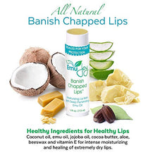 Load image into Gallery viewer, Banish Chapped Lips Emu Oil Lip Balm for Severe Dry Lips Jumbo Tube