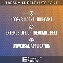 Load image into Gallery viewer, 2 Pack Essential Values Treadmill Belt Lubricant - 100% Silicone Universal Treadmil Belt Lube, Made in USA