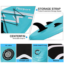 Load image into Gallery viewer, FBSPORT 10'6'' Premium Inflatable Stand Up Paddle Board, Yoga Board with Durable SUP Accessories & Carry Bag | Wide Stance, Surf Control, Non-Slip Deck, Leash, Paddle and Pump for Youth & Adult