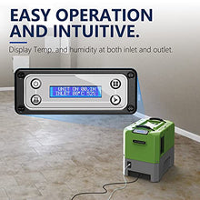 Load image into Gallery viewer, ALORAIR 180 Pint Commercial Dehumidifier with Pump for Basement Warehouse & Job Sites, Large Space Crawl Space Dehumidifier for Efficient Water Damage Restoration,5 Years Warranty,Green