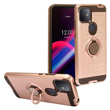 Load image into Gallery viewer, CELZEN - for T-Mobile REVVL 4 Plus (6.52") 5062W, REVVL 4+ - Phone Case w/Ring Stand - RS2 Rosegold