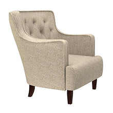 Load image into Gallery viewer, Amazon Brand – Stone & Beam Decatur Modern Tufted Wingback Living Room Accent Chair, 32.3"W, Oatmeal