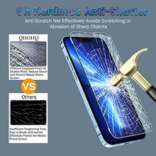 Load image into Gallery viewer, QHOHQ 3 Pack Screen Protector Compatible for iPhone 13 Pro Max 6.7" with 3 Pack Camera Lens Protector, Ultra HD Full Screen Tempered Glass, 9H Hardness, Scratch Resistant, Easy Install - Case Friendly