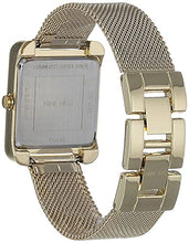 Load image into Gallery viewer, Nine West Women's Japanese Quartz Dress Watch with Stainless Steel Strap, Gold, 18 (Model: NW/2090CHGB)