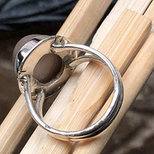 Load image into Gallery viewer, Natural Grey Orthoclase Moonstone 925 Sterling Silver Ring Size 9.5