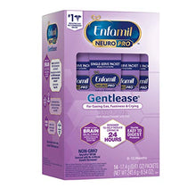 Load image into Gallery viewer, Enfamil NeuroPro Gentlease Baby Formula Gentle Milk Powder, 14 single serve packets (17.4 gram each) - MFGM, Omega 3 DHA, Probiotics, Iron & Immune Support