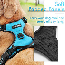 Load image into Gallery viewer, rabbitgoo Dog Harness, No-Pull Pet Harness with 2 Leash Clips, Adjustable Soft Padded Dog Vest, Reflective No-Choke Pet Oxford Vest with Easy Control Handle for Medium Dogs, Green, M